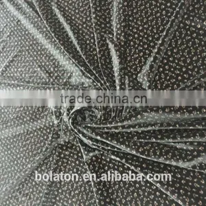 Hot Selling Korea Spun Spandex Lacquer Printed Velvet for the Middle East thumbnail-4