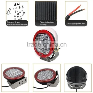 Super Hot High Quality 9" 96W 111W 160W 185W Led Work Light, Led Work Lamp, 185W LED WORK LIGHT thumbnail-4