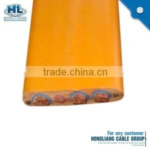 IEC Standard Copper Conductor Rubber Sheath 4 Core 25mm2 Flat Cable thumbnail-6