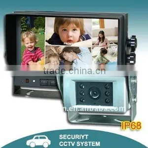 7 Inch Color Digital CCTV System With Quad View Monitor thumbnail-1