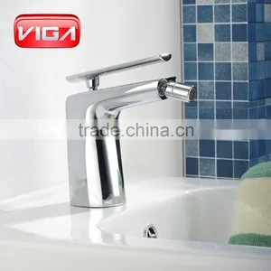 Solid Brass Body Bathroom Bidet Faucet Taps thumbnail-1