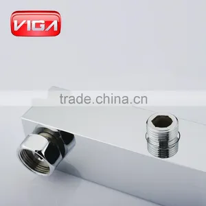 Single Cold and Hot Wash Basin Bath Mixer Faucet Wash Tub thumbnail-3