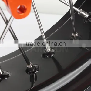 17 Inch Forge Motorcycle Spoke Wheel Sets for KTM Supermoto thumbnail-5