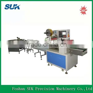 High Speed Nougat Emballage Pillow Wrapping Machine thumbnail-1