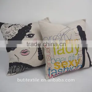 Fashion Design Wholesale Car/sofa Seat Custom Printed Pillow Cases thumbnail-2