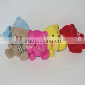 2014 Wholesale Colorful Plaid Ribbon Bows Used on Puppy Bears thumbnail-1