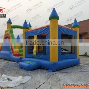 Inflatable Obstacle Castle, Fantastic Fun Filled Inflatable Slide Obstacle for School thumbnail-1
