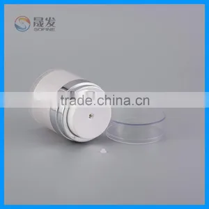 Acrylic Cosmetic Airless Cream Jar thumbnail-4