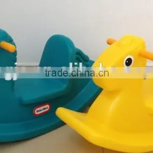 Rotational Molding Machine Manufacturing Children's Indoor Entertainment Facilities Rocking Horse thumbnail-2