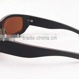 8 Bit Maple Wood Sunglasses Big 8 Curve Sport Thin Layers Eyeglasses thumbnail-3