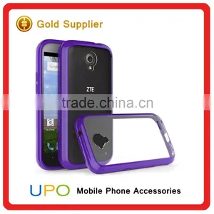 [UPO] Smart Transparent TPU Bumper Acrylic Plastic Hard Back Cover Phone Case for ZTE Allstar LTE Z819 thumbnail-3