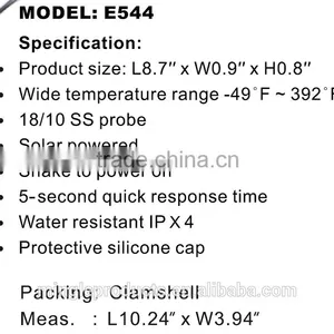 Solar Instant Read Thermometer_E544 thumbnail-5