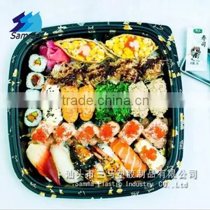 SM1-3110A 2016 Big Size Square Shape Sushi Tray With OPS Lid thumbnail-3
