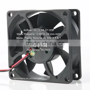 70mm Dc7025 12 Volt dc Fan Motor thumbnail-1