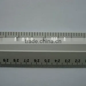 Promotional Desk &office Gift Metal 30 cm Aluminium Ruler thumbnail-3