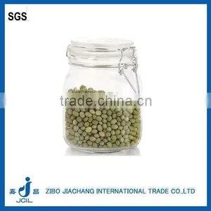 2015 New Style Mason Jar Hot Selling Airtight Storage Glass Jar High Transparency Stainless Steel Mason Jar thumbnail-4