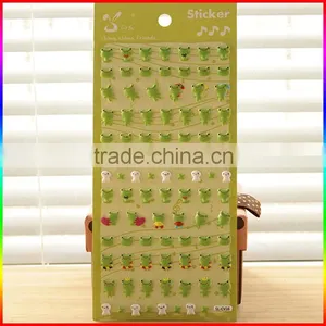 Frog Foam Sticker/ Puffy Sticker for Kids thumbnail-1