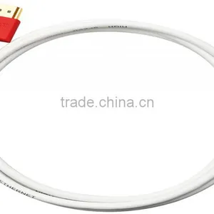 1M White Slim Hdmi Cable thumbnail-3