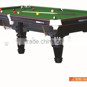 2015 the Best Selling Solid Wood Golden Leg High Quality Billiard Pool Snooker Games Table thumbnail-5