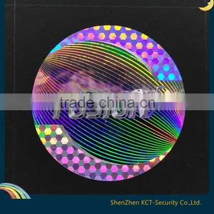 Anti-Counterfeit,Durable,Holographic Feature and PET, Material 3d Security Custom Hologram Stickers thumbnail-1