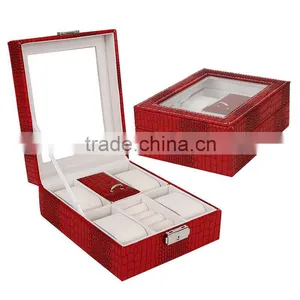 Personalized Luxury Wooden Watch Gift Box for Display thumbnail-6