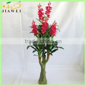 Wholesale Indoor Fake Vanda Bonsai Trees thumbnail-1