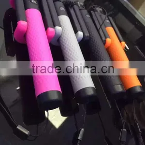 Top Selling Factory Price Wholesale 2015 Foldable Cable Selfie Stick thumbnail-5