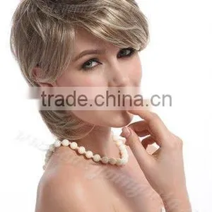 Fashion Short Natural Women Wigs Synthetic Hair Styling thumbnail-3