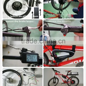 36v 350w Ebike Conversion Kit for Bicycle thumbnail-6