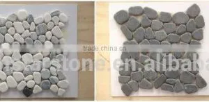 Factory Nature Stone Pebble Stone Mosaic Tile thumbnail-5