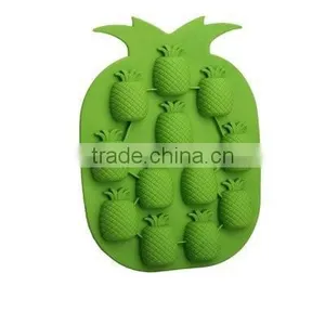 Unique Pineapple Shape Ice Cream Maker Mold Molds Chocolates Ice Cube Cubes Drink DIY Party Home thumbnail-2