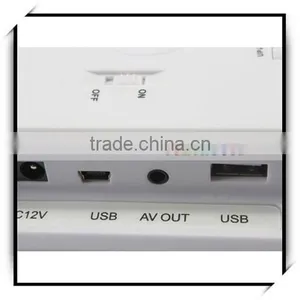 China High Quality Wide Figure Screen Butterfly Shaped 7 Inch Digital Photo Frame White thumbnail-5
