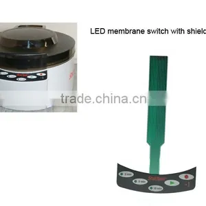 Custom LED Membrane Keyboard With ISO9001:2008 for High Speed Horizontal Centrifuge thumbnail-5
