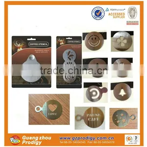 Stencil of Cappuccino Stainless Steel Coffee Stencil Metal Stainless Coffee Stencil thumbnail-4
