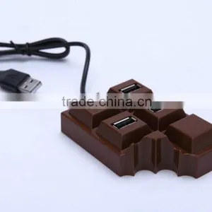 Innovative Designed Chocolate Shaped 4-Port USB Hub--Bus-powered thumbnail-2