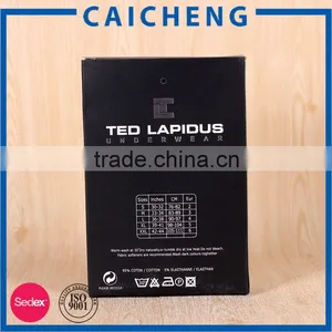 Hot Sale Custom Scarves Packaging Black Folding Box thumbnail-2