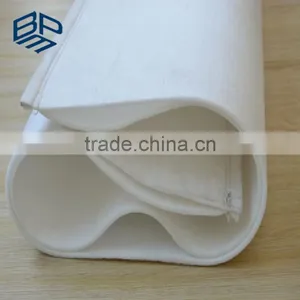 PET Short Fiber Nonwoven Geotextile/ Non Woven Fabric/Geobag thumbnail-1