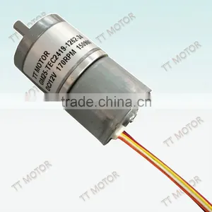 GM25-TEC2419 24mm Brushless Gear Motor thumbnail-1