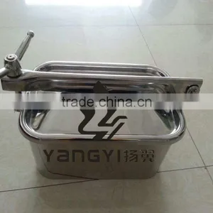 Small Square Sanitary Manway ,manhole, Covers Manhead for Beer Tank thumbnail-3