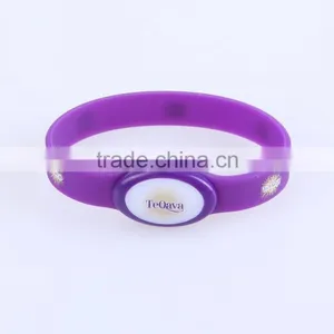 Wholesale Customized LED Silicone Bracelet Fashion and Funny ,OEM Welcome thumbnail-1