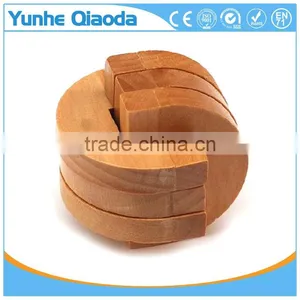 Wholesale Kids Wooden IQ Intelligent Puzzle Handheld Brain Game thumbnail-6