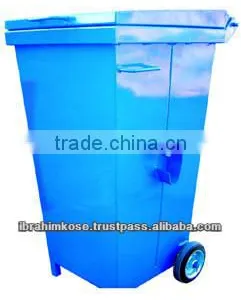 240lt Plastic Waste Container Bin thumbnail-2