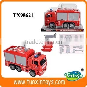 Mini Model Fire Truck Scale Toy thumbnail-1