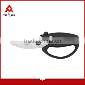 Rubber Handle 2CR13 Titanium Coating Blade Kitchen Scissor thumbnail-1