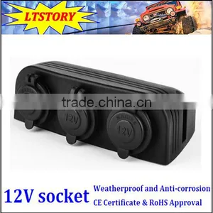 Motorcycle Car Cigarette Lighter Socket Power Plug thumbnail-4