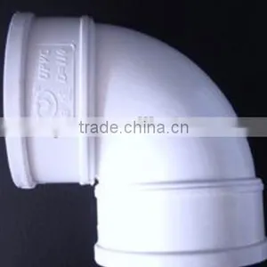 Factory Price PVC DRAINAGE FITTINGS , 90 DEGREE ELBOW thumbnail-2