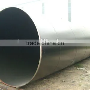 S355 API 5L Q345B Spiral Carbon Stee Pipe/tube thumbnail-1