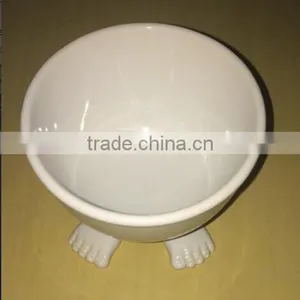 Ceramic Footbowl Cute Soup Bowl thumbnail-2