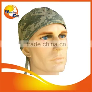 100 % Cotton Camoflage Printed Bandana Hat thumbnail-1