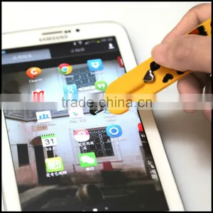 Fashionable Retractable Stylus Pen for Touch Screen,slap Wristband Pen thumbnail-1